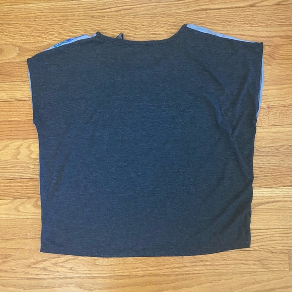 Planet Gold Tapestry short sleeve shirt, Size LARGE, REVIEW PICS AND DESCRIPTION - Picture 2 of 6